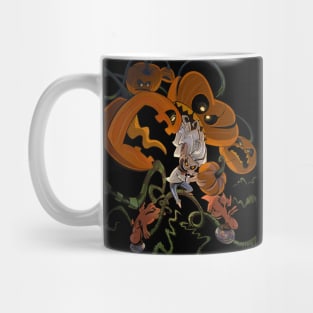 Hurry up from angry pumpkins Mug